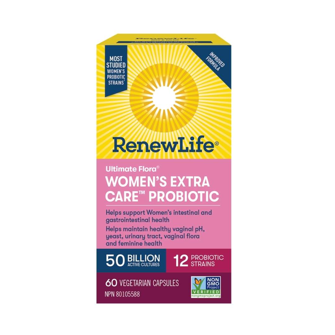 Renew Life Ultimate Flora Women’s Extra Care Probiotic, 50B - Lifestyle Markets